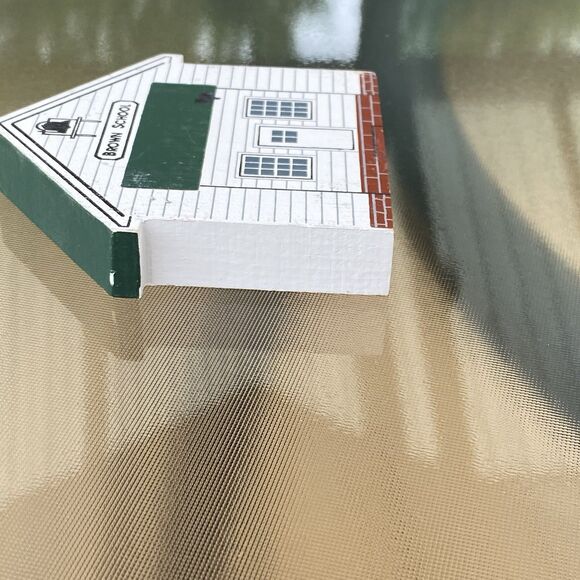 1991 Cat's Meow Brown School Ohio Amish Series - Picture 4 of 6